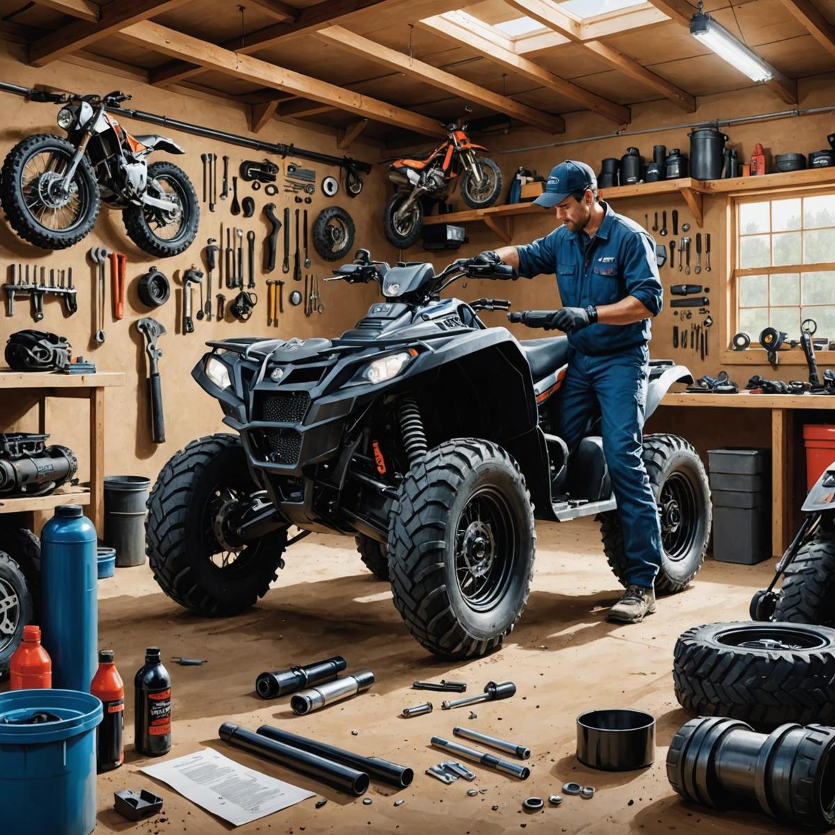 The Importance of a Quality Shock Absorber for ATVs and Motorcycles