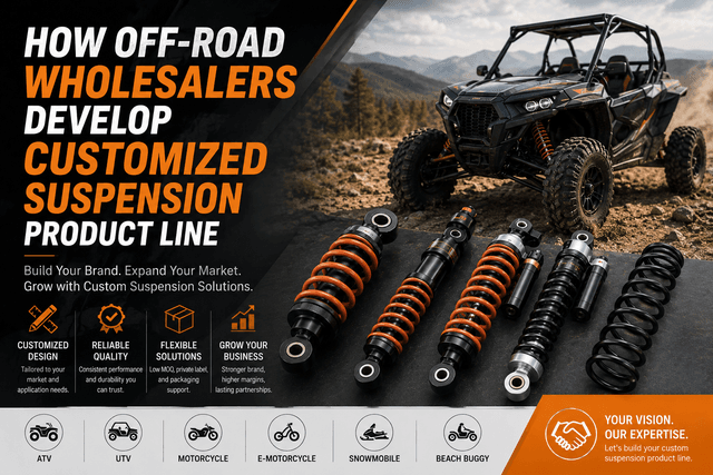 How Off-Road Wholesalers Develop Customized Suspension Product Line