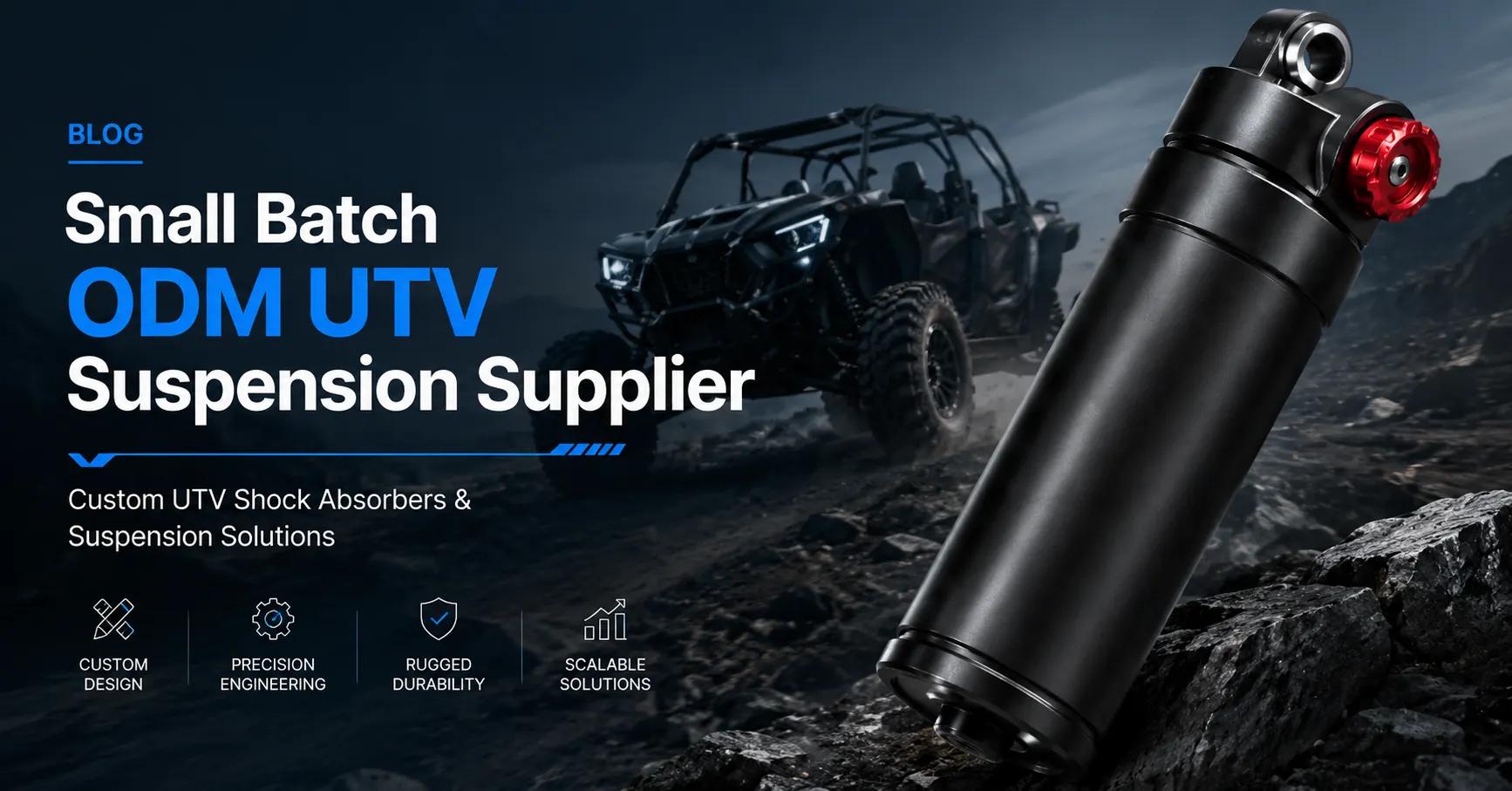 Small Batch ODM UTV Suspension Supplier: Flexible Custom Development for UTV Brands