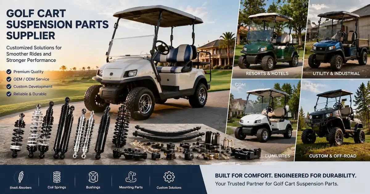 Golf Cart Suspension Parts Supplier: OEM Sourcing Guide for Global Buyers