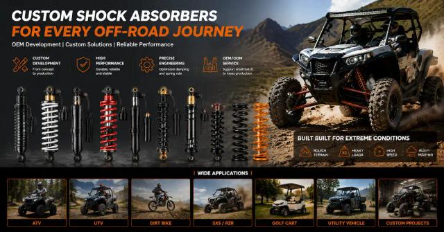 Where to Find a Shock Absorber Manufacturer in China for OEM Development