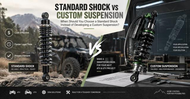 Standard Shock vs Custom Suspension: When OEM Buyers Should Avoid Unnecessary Development