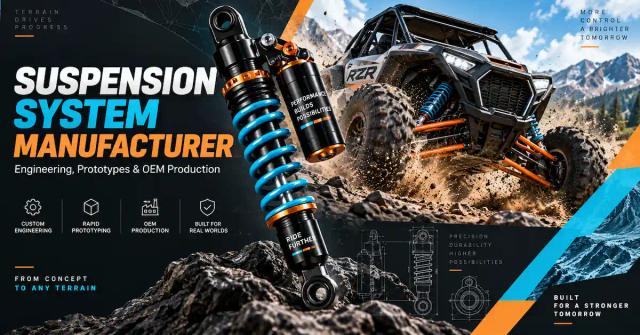 How to Choose a Suspension System Manufacturer for ATV & UTV OEM Projects