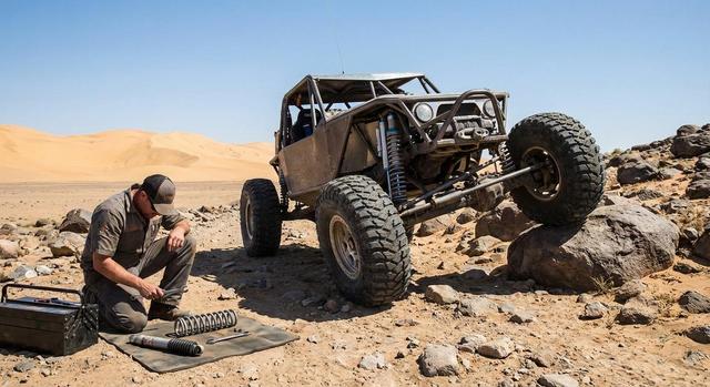 Enhance Off-Road Adventures with Rock-crawling ATV Shock-Spring Combo