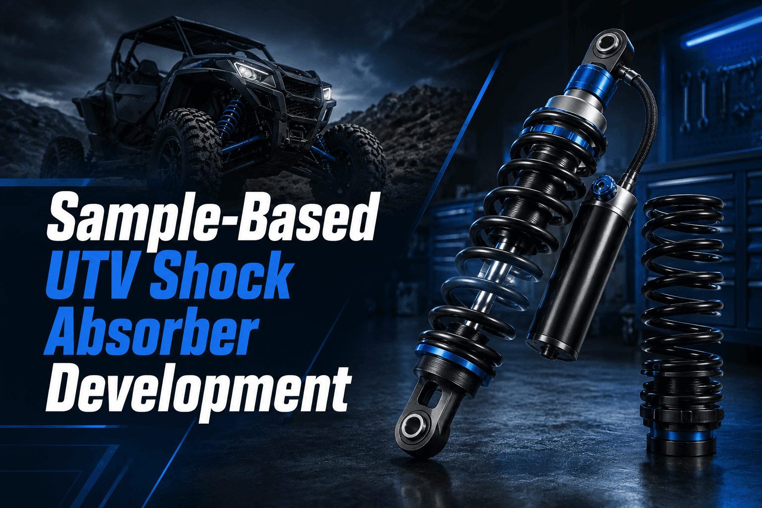 Sample-Based UTV Shock Absorber Development: From Reference Part to OEM Production
