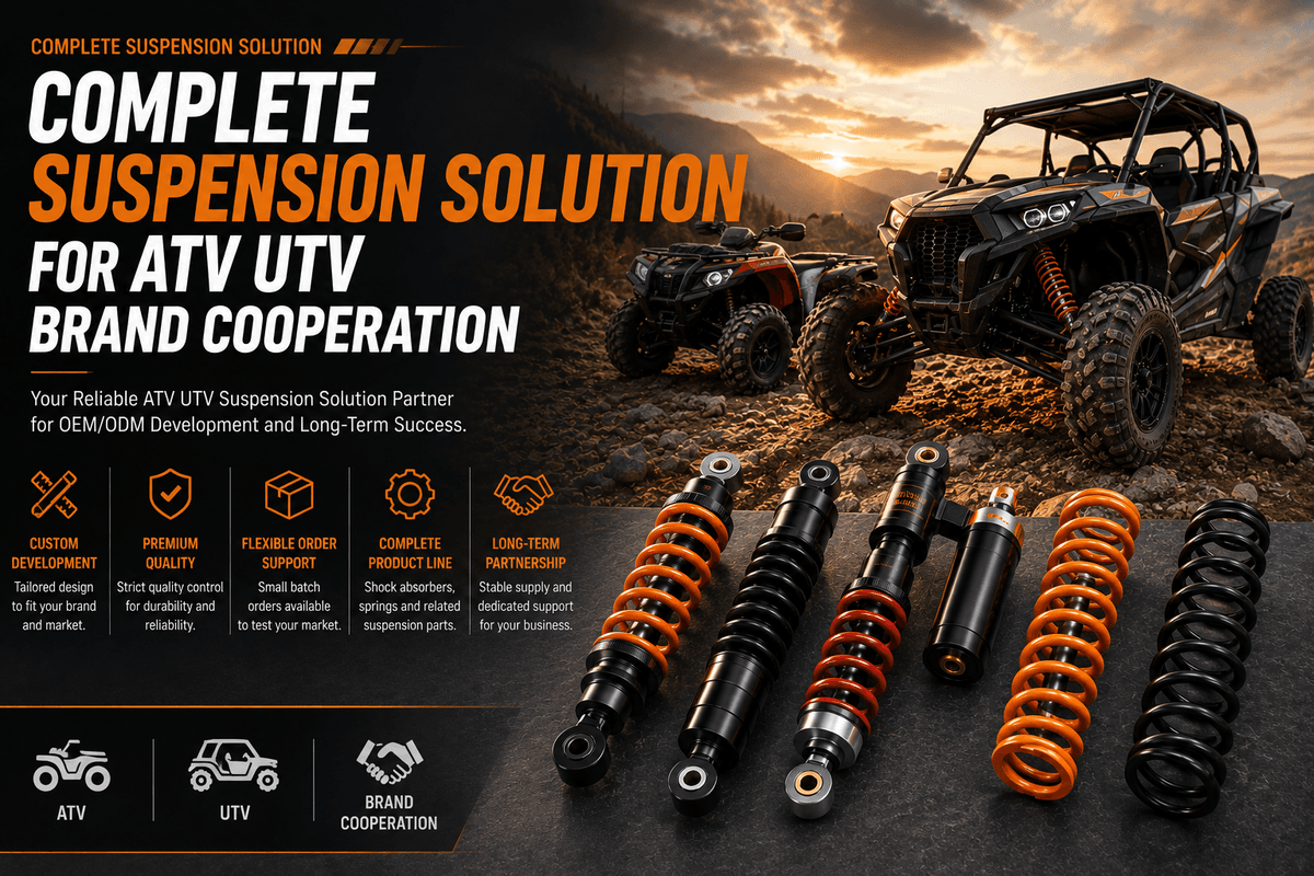Complete Suspension Solution for ATV UTV Brand Cooperation