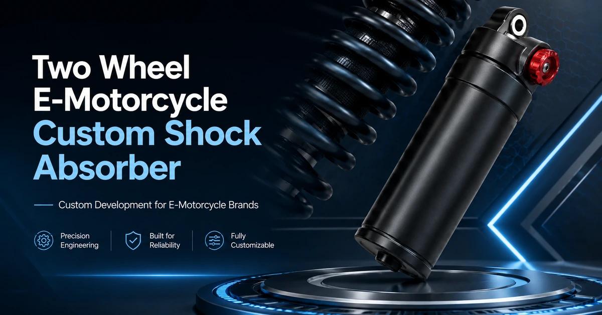 ¿Qué es un amortiguador personalizado para motocicletas eléctricas de dos ruedas y por qué es importante?