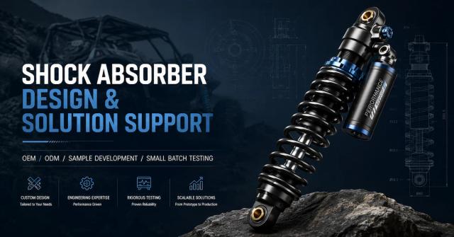 Shock Absorber Design & Solution Support for OEM and Aftermarket Buyers