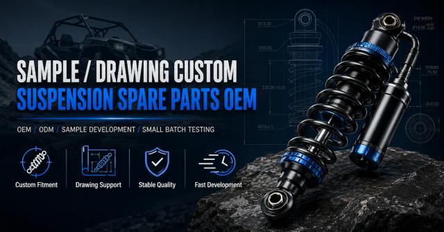 Sample Drawing Custom Suspension Spare Parts OEM