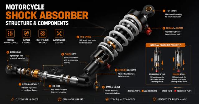 Motorcycle Shock Absorber OEM Factory: A Complete Guide for Global Buyers