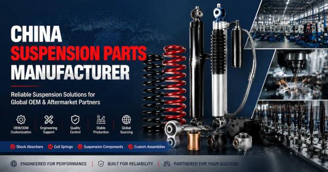 China Suspension Parts Manufacturer: How OEM Buyers Choose the Right Supplier for Custom Suspension Solutions
