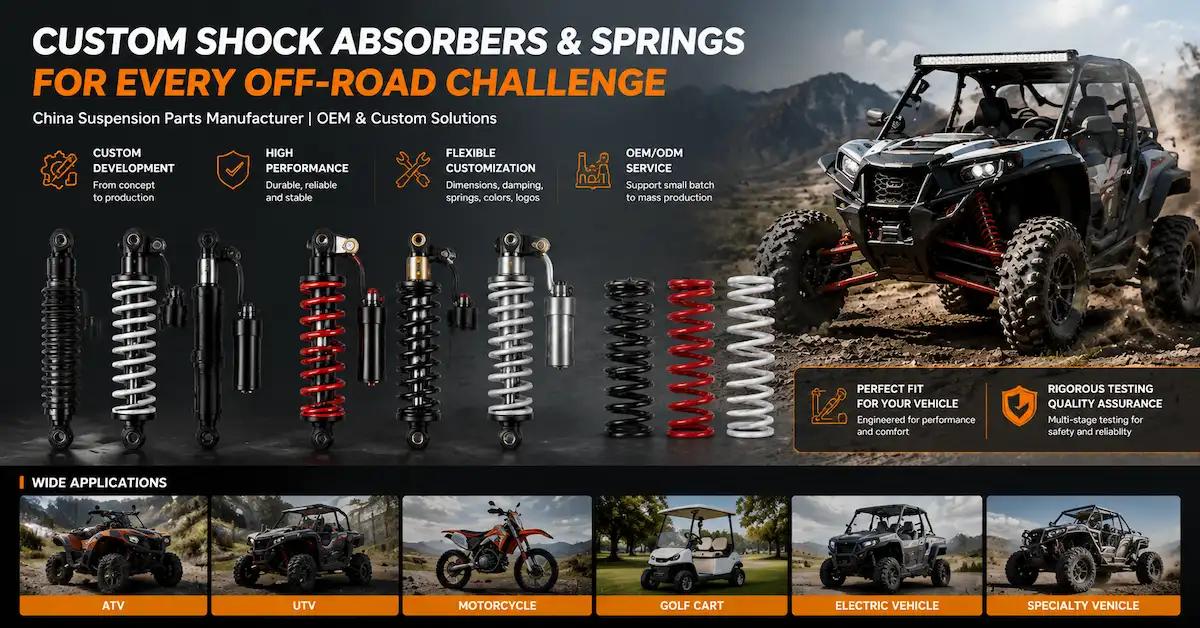 China Suspension Parts Manufacturer: Custom Shock Absorber & Spring Development Guide