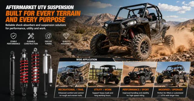 Who Is a Reliable Aftermarket UTV Suspension Supplier for Distributors?