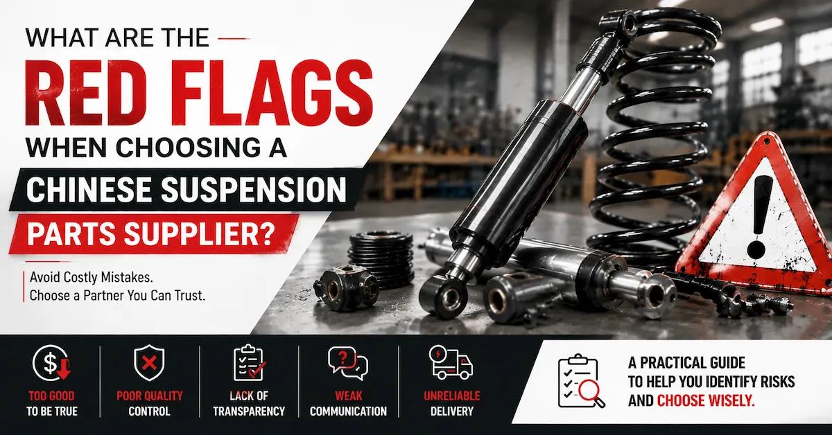 What Are the Red Flags When Choosing a Chinese Suspension Parts Supplier?