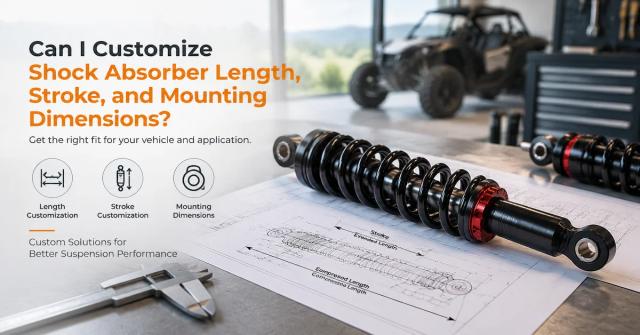 Can I Customize Shock Absorber Length, Stroke, and Mounting Dimensions?
