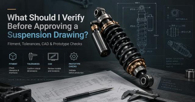Suspension Drawing Approval Checklist: What OEM Buyers Must Verify Before Prototyping