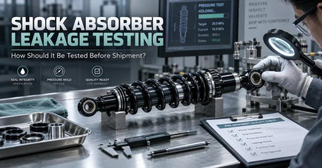 Shock Absorber Leakage Testing Before Shipment: What OEM Buyers Should Verify