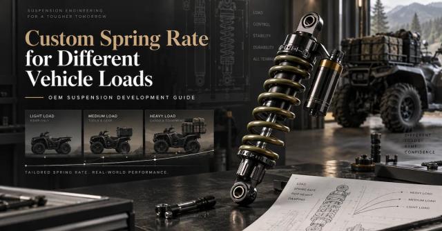 Custom Spring Rate for Different Vehicle Loads: How OEM Buyers Define the Right Setup