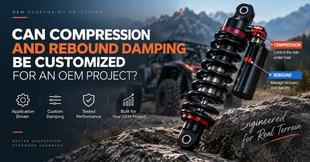 Compression and Rebound Damping Customization for OEM Suspension Projects