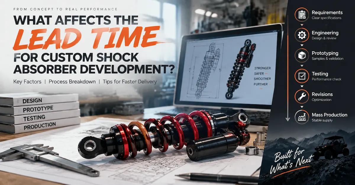 Custom Shock Absorber Development Lead Time: 12 Factors OEM Buyers Should Plan