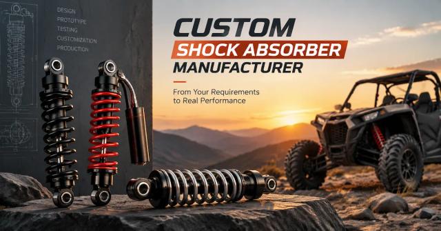 How to Choose a Custom Shock Absorber Manufacturer for OEM ATV and UTV Projects