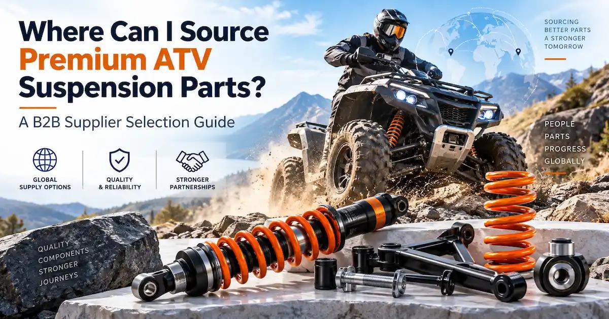 Where Can I Source Premium ATV Suspension Parts? A B2B Supplier Selection Guide