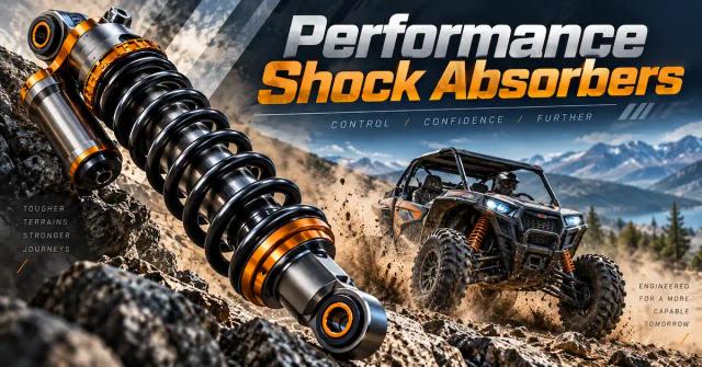 Performance Shock Absorbers for ATV & UTV: How to Match Damping, Spring Rate & Terrain