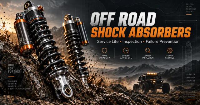 Off Road Shock Absorbers: Service Life, Inspection & Failure Prevention for Harsh Terrain