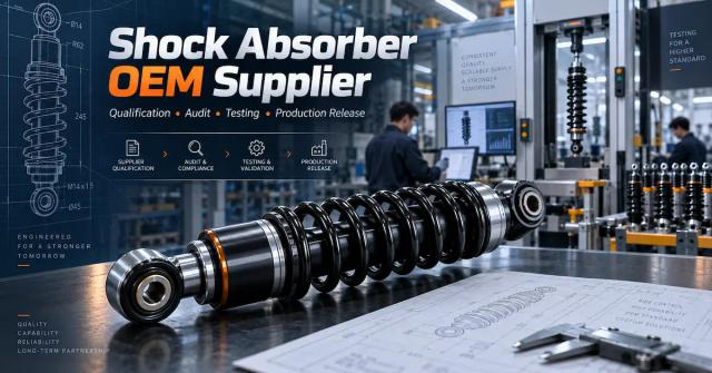 Shock Absorber OEM Supplier Qualification: From Technical Audit to Production Release