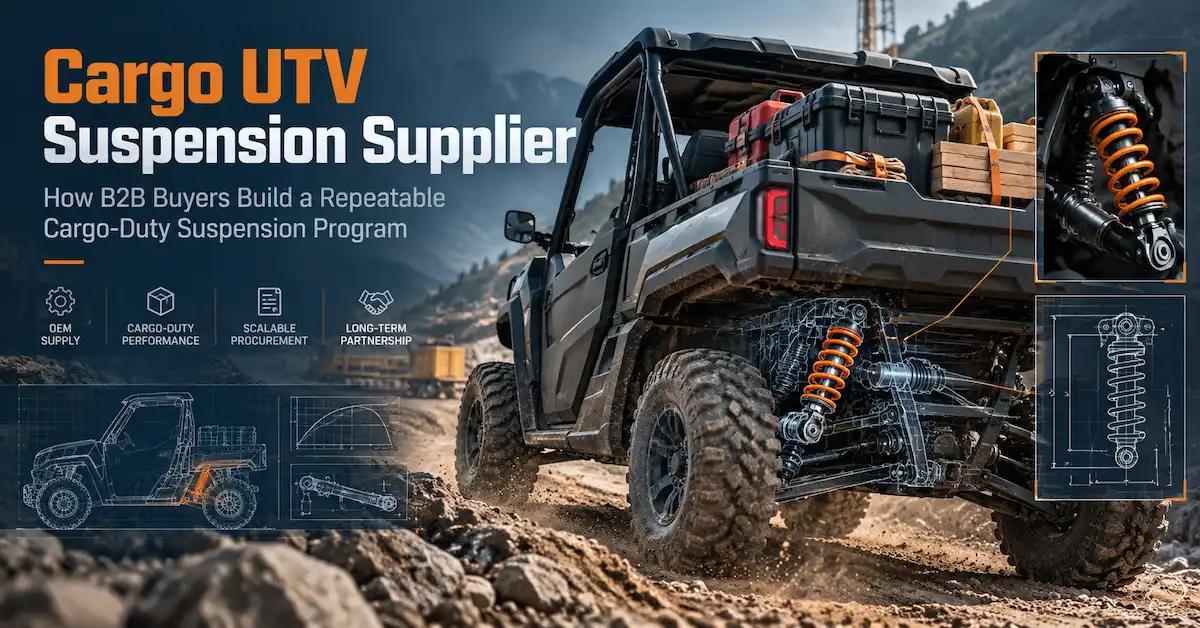 Cargo UTV Suspension Supplier: How B2B Buyers Build a Repeatable Cargo-Duty Suspension Program