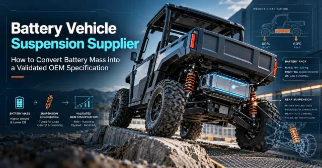 Battery Vehicle Suspension Supplier: How to Convert Battery Mass into a Validated OEM Specification