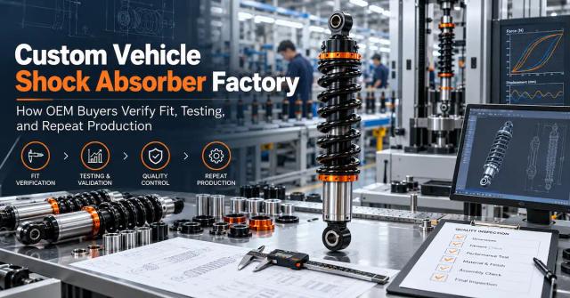 Custom Vehicle Shock Absorber Factory: How OEM Buyers Verify Fit, Testing, and Repeat Production